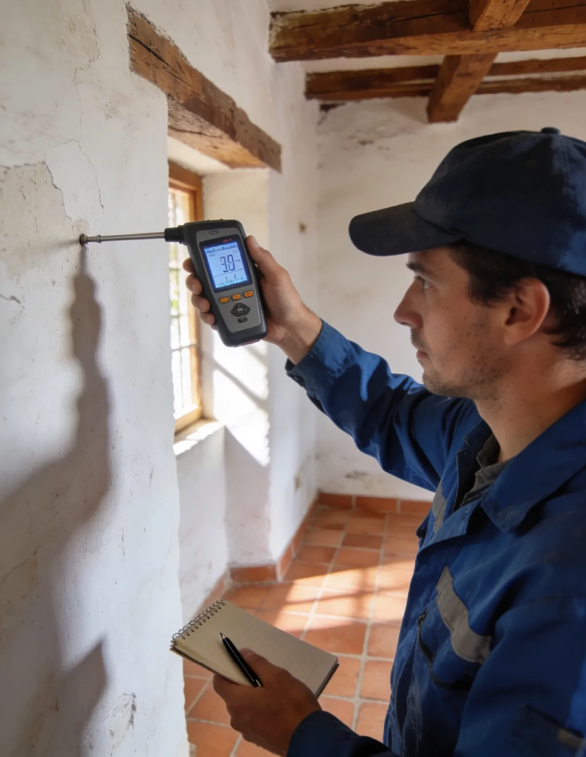 Revisión técnica de humedades en una vivienda de Castelldefels